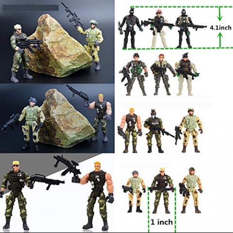 Fycooler Asker SWAT Action Figur Set