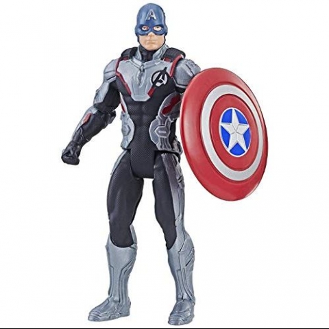 Avengers Marvel Endgame Team Suit Captain America Action Figr