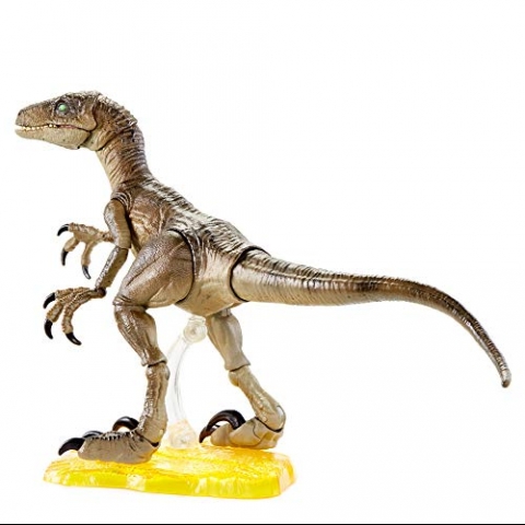 Jurassic World Amber Collection Velociraptor Action Figr