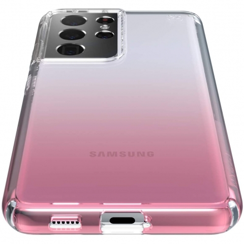 Speck Galaxy S21 Ultra Presidio Perfect effaf Klf-Pink Clear