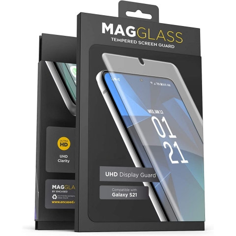 MagGlass Galaxy S21 Temperli Cam Ekran Koruyucu