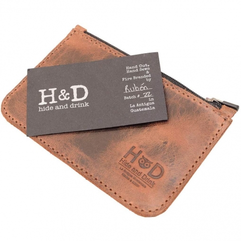 Hide & Drink Unisex C�zdan (Kahve)