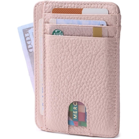 Borgasets RFID Engellemeli nce Unisex Kartlk (Pembe)