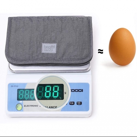 IN RFID Engellemeli �nce Erkek Kartl�k (Gri)