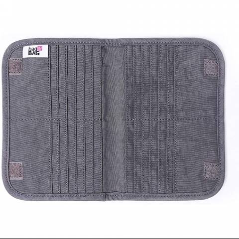 IN RFID Engellemeli �nce Erkek Kartl�k (Gri)