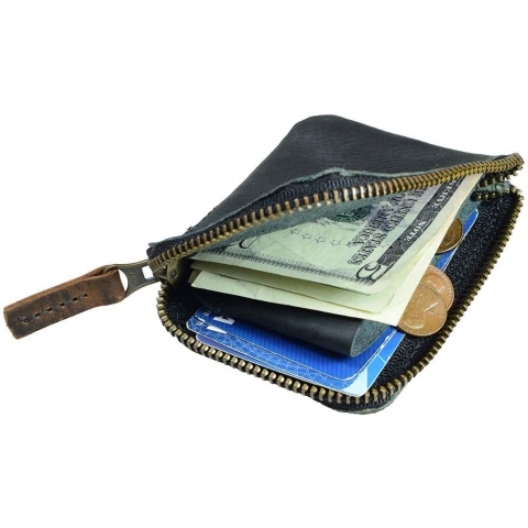 Hide & Drink Unisex C�zdan (Siyah)