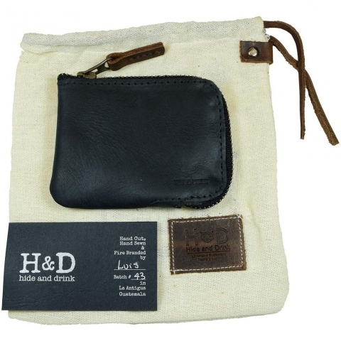 Hide & Drink Unisex C�zdan (Siyah)