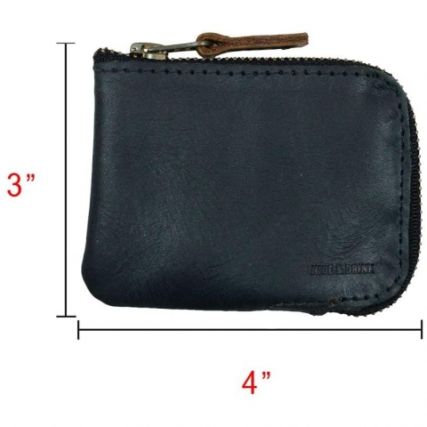 Hide & Drink Unisex C�zdan (Siyah)