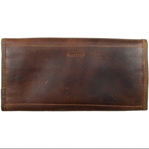 Hide & Drink Unisex �nce C�zdan (Kahve)