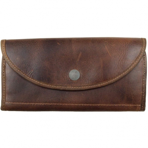 Hide & Drink Unisex �nce C�zdan (Kahve)