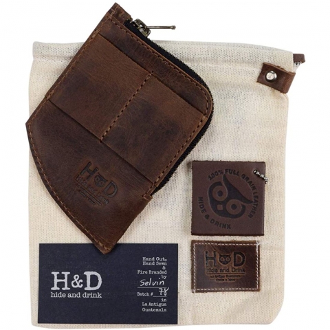 Hide & Drink Erkek C�zdan (Kahve)