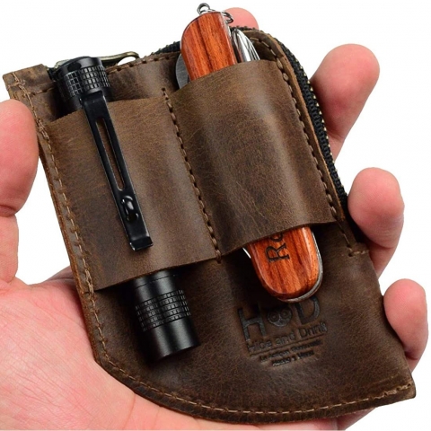 Hide & Drink Erkek C�zdan (Kahve)