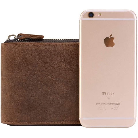 Itslife RFID Engellemeli Erkek Kartl�k (Kahverengi)