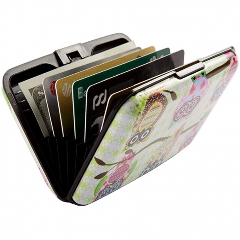 SHELL-D RFID Engellemeli Kartl�k (Bayku� Desenli)