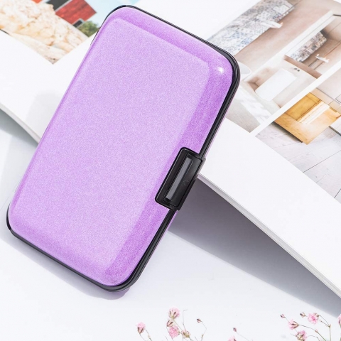 SHELL-D RFID Engellemeli Kartl�k (Mor)