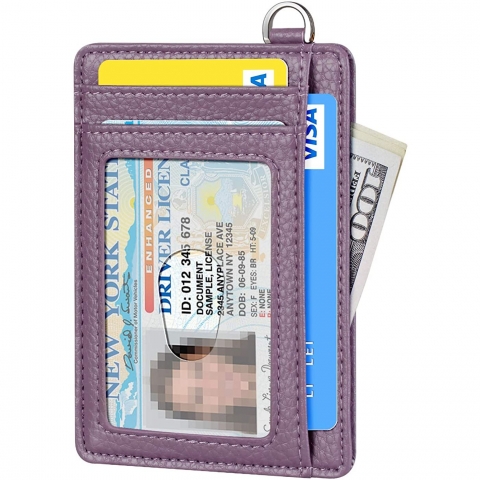 FurArt RFID Engellemeli nce Unisex Kartlk (Mor)