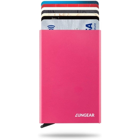 LUNGEAR RFID Engellemeli Alminum Kartlk (Pembe)