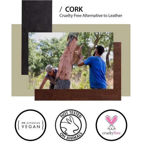 Corkor RFID Engellemeli �nce Erkek Kartl�k (A��k Kahve)