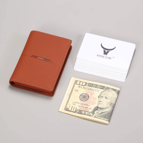 HISCOW Unisex C�zdan (Taba)