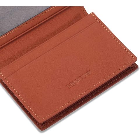 HISCOW Unisex C�zdan (Taba)