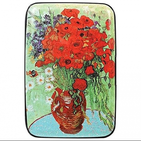 Fig Design RFID Engellemeli Kartl�k (Van Gogh Gelincik Vazosu)