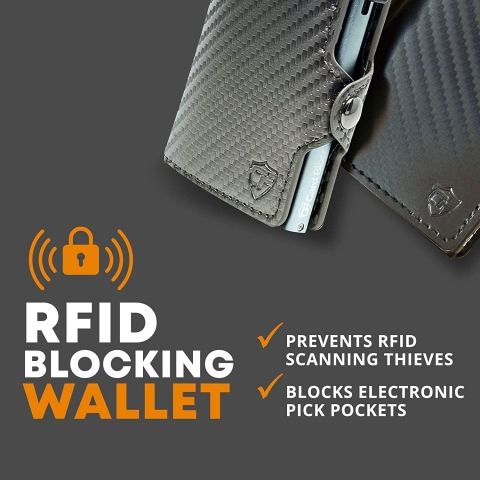 Conceal Plus RFID Engellemeli Erkek Kartlk (Siyah)