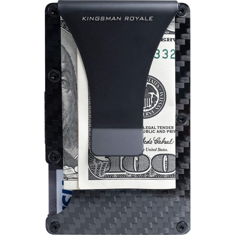 Kingsman Royale RFID Engellemeli Erkek Kartlk (Siyah)