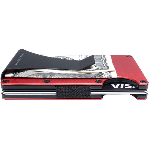 Kingsman Royale RFID Engellemeli Erkek Kartlk (Krmz)