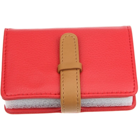 DEEZOMO PU Deri Kartl�k (K�rm�z�)