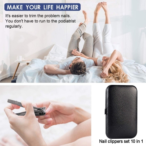 QLNE Manik�r ve Pedik�r Seti (Mavi)