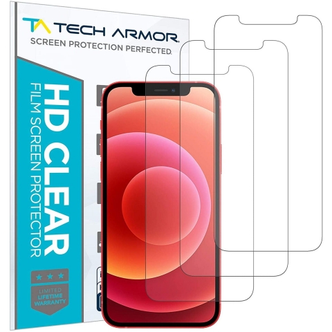 Tech Armor iPhone 12 Mini Mat Ekran Koruyucu Film (3 Adet)