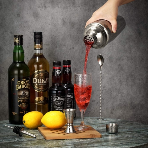 STNTUS INNOVATIONS 7 Para Shaker Set (Paslanmaz elik)