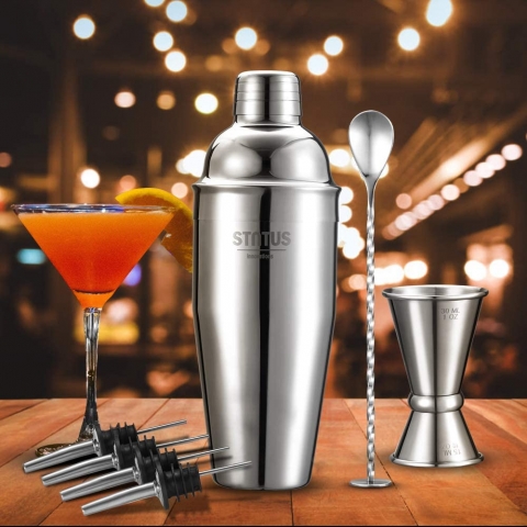 STNTUS INNOVATIONS 7 Para Shaker Set (Paslanmaz elik)