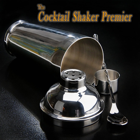 Knock 1 Back 3 Para Shaker Set (Paslanmaz elik)