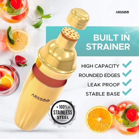 ARSSOO Shaker Set (Gold)