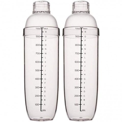 FEOOWV Plastik Shaker (1000cc)(2 Par�a)