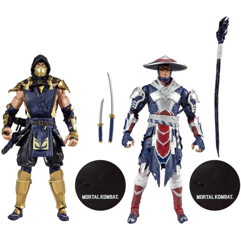 McFarlane Toys Mortal Kombat Scorpion and Raiden Fig�rleri