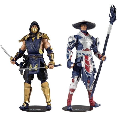 McFarlane Toys Mortal Kombat Scorpion and Raiden Fig�rleri