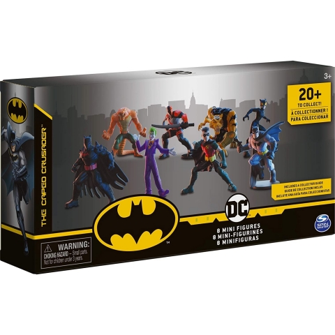 BATMAN Mini 8 Para Figr Set