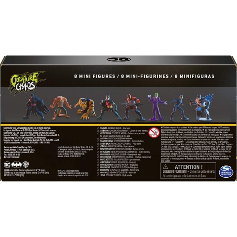 BATMAN Mini 8 Para Figr Set