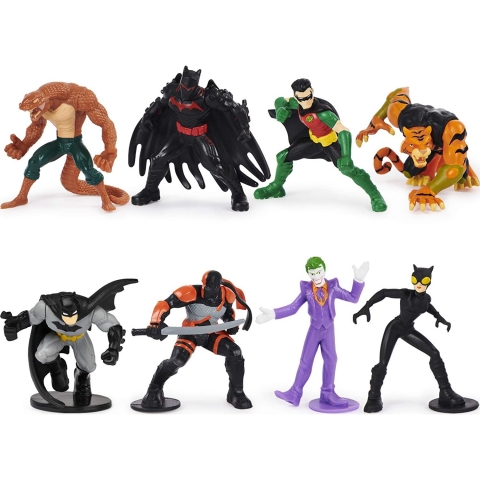 BATMAN Mini 8 Para Figr Set