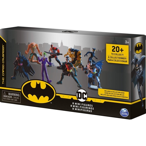 BATMAN Mini 8 Para Figr Set