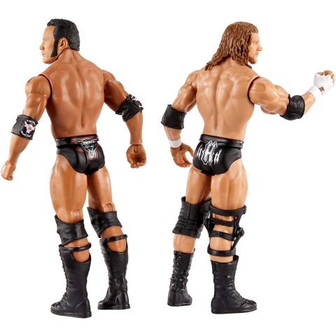 WWE The Rock ve Triple H 2 Para Figr Seti