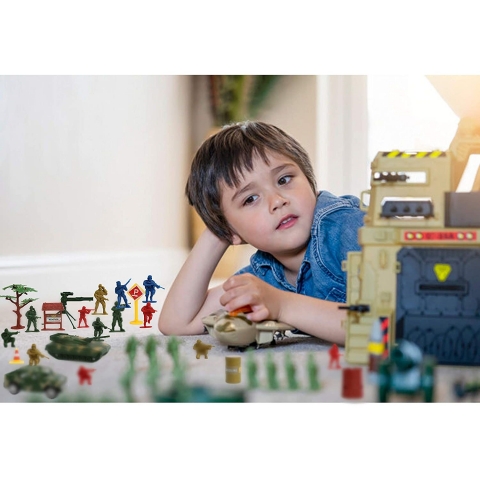 IQ Toys 200 Para Askeri Ordu Figr Seti 20,32 cm