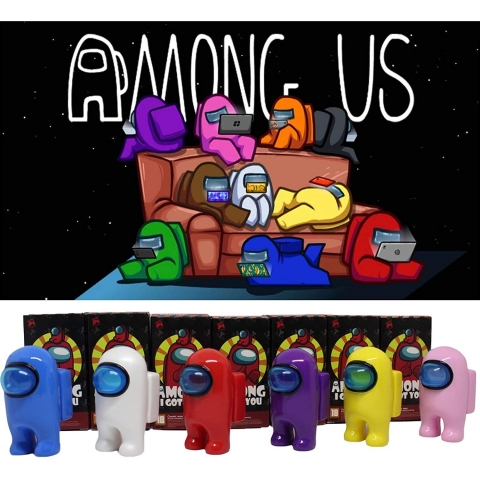 TOFUNTOY Among Us Action Figr (Pembe)