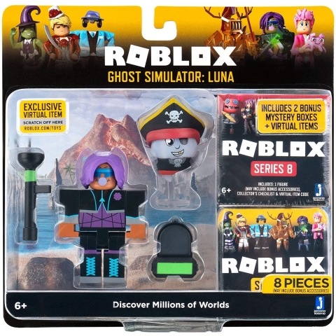 Roblox Hayalet Simlatr Luna ve ki Gizemli Figr Paketi 8.89