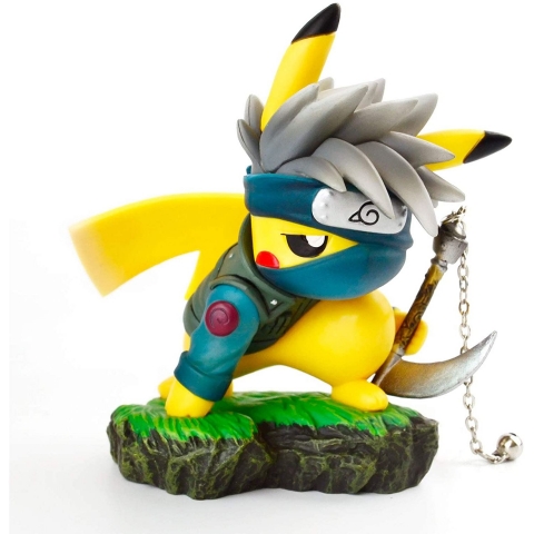OOKVIVI Pikachu Cosplay Hatake Kakashi Action Fig�r