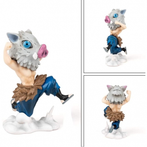 MANGYI GK Demon Slayer Pig Head Inosuke Action Figr