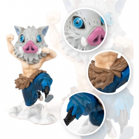 MANGYI GK Demon Slayer Pig Head Inosuke Action Figr