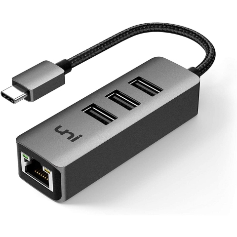 uni USB C to Ethernet Adaptr